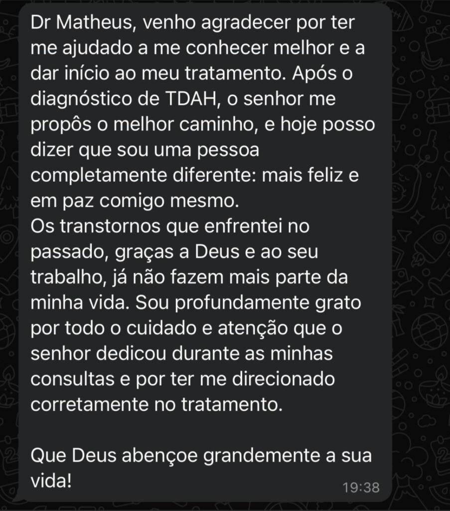 Melhor psiquiatra em tratamento TDAH